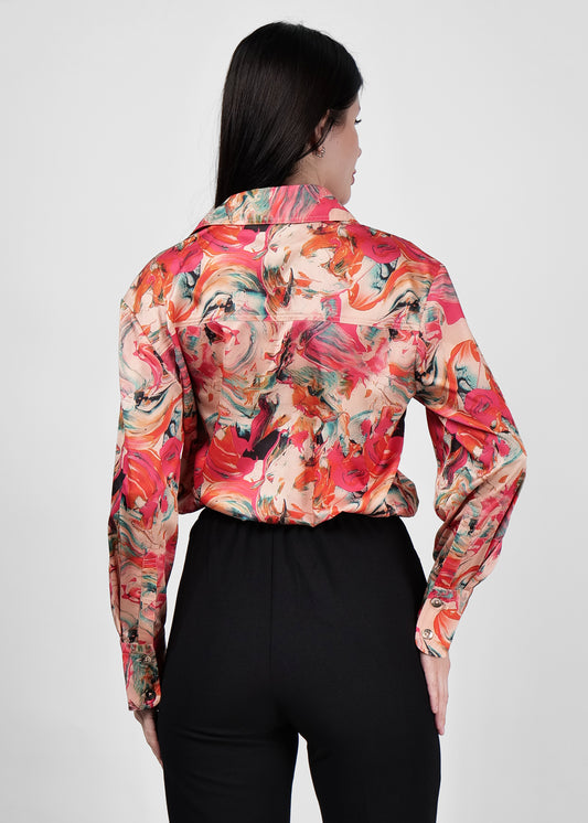 Women Floral Print Regular Fit Shirt
