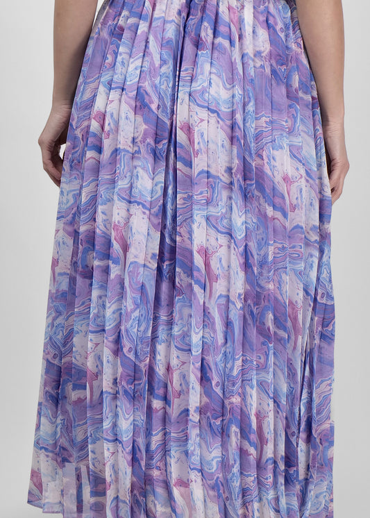 Dress with smocked bodice
