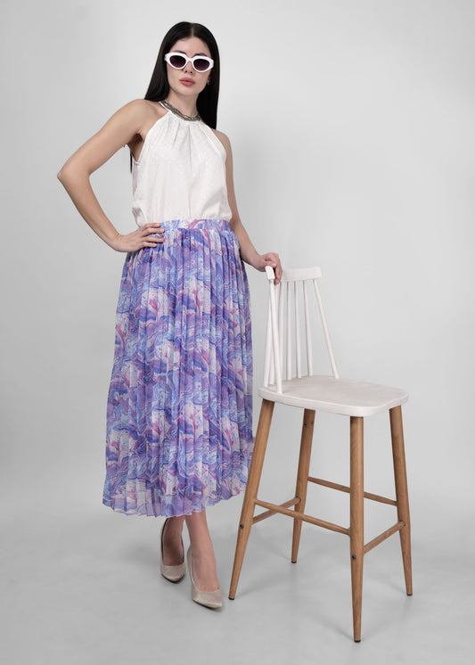 Dress with smocked bodice
