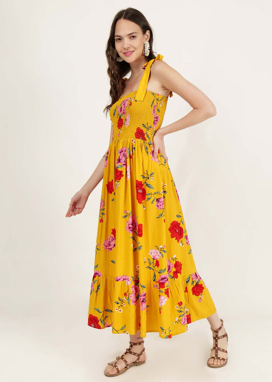 DRIRO FIT and floral dress for women