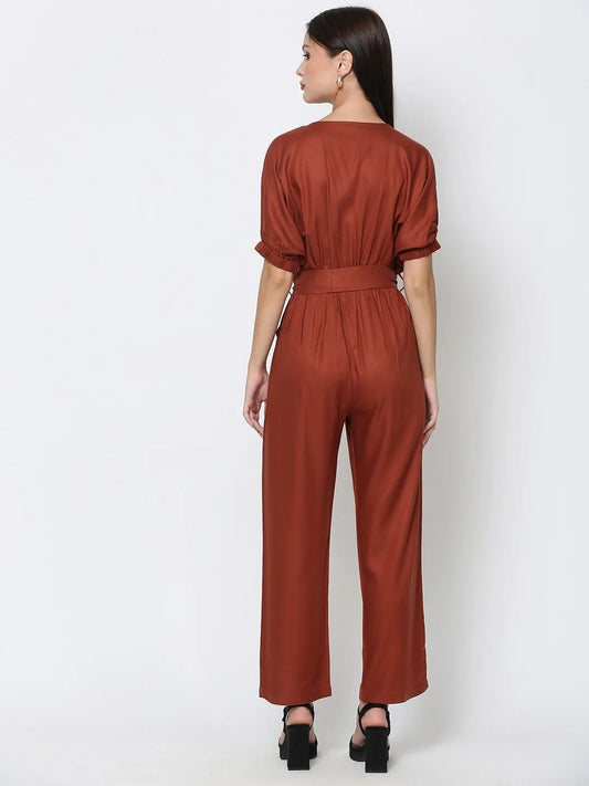 Jumpsuit Brown