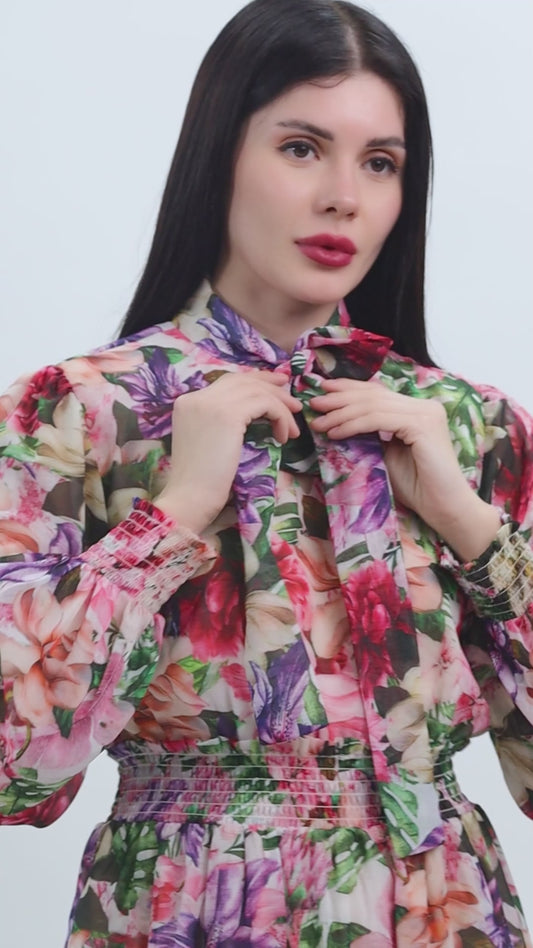 Must have summer floral mini dress